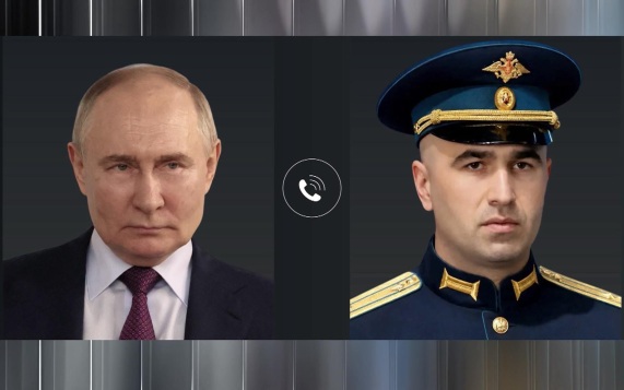 Владимир Путин провел телефонный разговор с командиром 76-й дивизии ВДВ Абдулазизом Шихабидовым