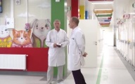 Первое в России модульное приемное отделение детской больницы открыли в Белгороде