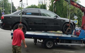 За один рейд в центре Сочи эвакуировали 15 машин