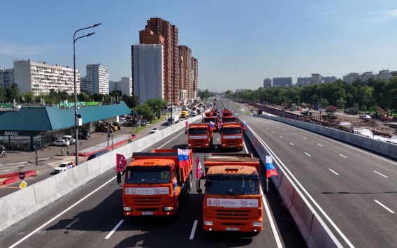 На востоке Москвы открыли новую эстакаду