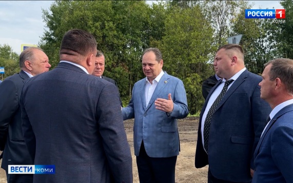 Ростислав Гольдштейн побывал с рабочей поездкой в Прилузском районе