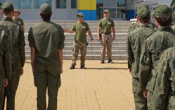 В Старооскольском округе стартовала пятая смена военно-исторических сборов "Армата"