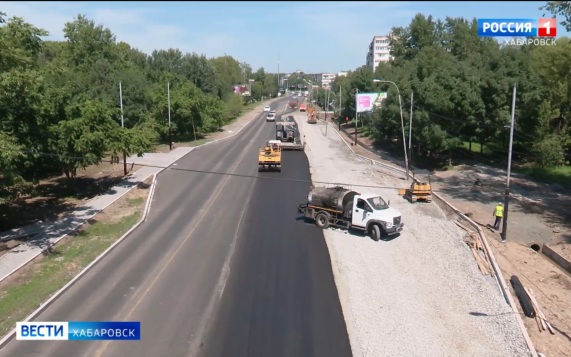 В Хабаровске открыли движение по улице Суворова, пока – частично