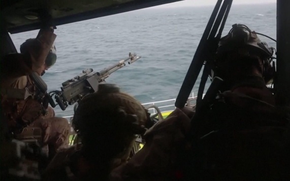 ВМС США подбили судно Vela Nova в Оманском заливе