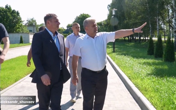 Александр Шуваев побывал в Ивнянском округе