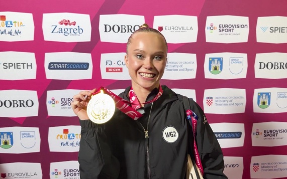 Российская гимнастка Ангелина Мельникова стала чемпионкой Европы в личном многоборье