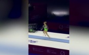 Ангелина Мельникова выиграла золото в опорном прыжке на чемпионате Европы в Загребе