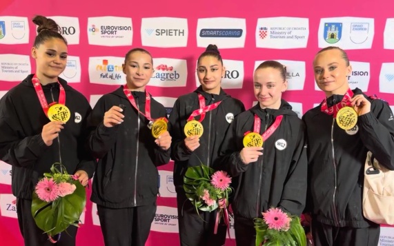 Сборная России по спортивной гимнастике стала победителем чемпионата Европы