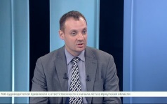 Гость студии — заместитель главного врача ИОКБ, руководитель РСЦ Иван Коробейников