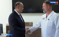 Во вторую поликлинику Луки передали новое оборудование