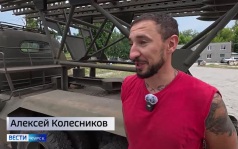 Курянин Алексей Колесников воссоздал аналог легендарной боевой машины «Катюша»