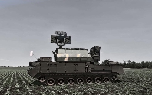Работа экипажей ЗРК "Тор" в зоне специальной военной операции