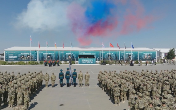 В Волгоградской области прошла церемония открытия всероссийского финала "Зарницы 2.0"