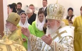 Патриарх Кирилл освятил храм Александра Невского в Подмосковье с чудотворной иконой