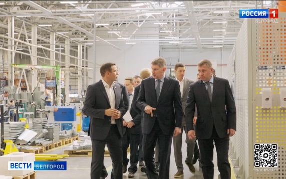 Белгородскую область с рабочим визитом посетил министр экономического развития России Максим Решетников