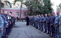 Смена на посту: сводный отряд амурских полицейских отправился в служебную командировку на Северный Кавказ