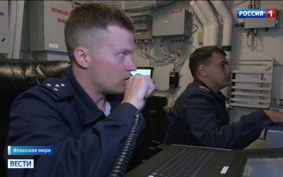 Отряд кораблей Тихоокеанского флота в Японском море отразил массированную воздушную атаку