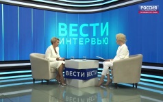 "Вести-Интервью". Гость программы - Арина Садулина, управляющий отделением Социального фонда России по Нижегородской области.