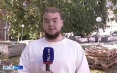 В Курске активно ремонтируют общественные пространства