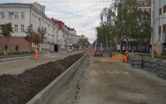 Реконструкцию улицы Чумичова в Белгороде завершат до 1 ноября