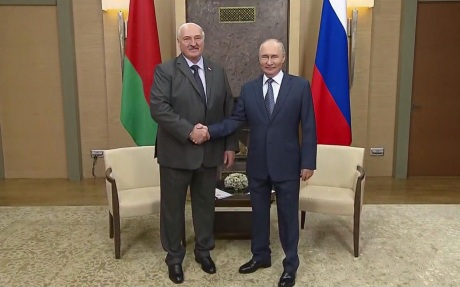 Путин и Лукашенко встретились в Ново‑Огарево
