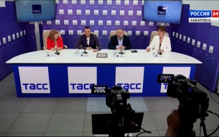 На площадке ГТРК «Дальневосточная» открылся партнёрский пресс-центр «ТАСС Хабаровский край»