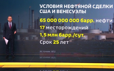 Трамп объявил о переходе под контроль США 65 млрд баррелей нефти Венесуэлы