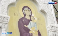 В Беслане в храме Воскресения Христова на территории мемориальной школы № 1 была совершена Божественная Литургия