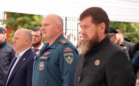 Глава МЧС России Александр Куренков посетил с рабочим визитом Чечню