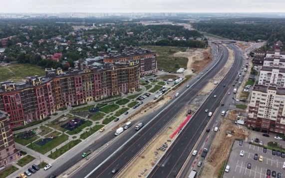 В Подмосковье открыли последний участок Южно-Лыткаринской автодороги, ставшей дублером МКАД