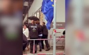Митинги в Берлине против закрытия "Русского дома" и милитаризации ФРГ