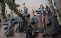 В Красноармейске обнаружен схрон с оружием НАТО