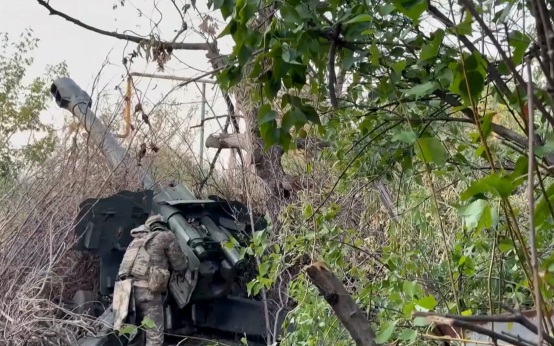 Морпехи "Восточной" группировки разгромили позиции боевиков и сбили дроны снайперами