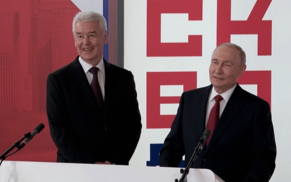 Путин и Собянин открыли новые инфраструктурные объекты в Москве в День города