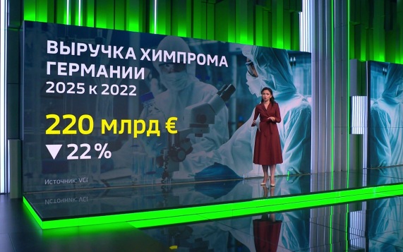 Промышленное производство в Германии зафиксировало резкое снижение