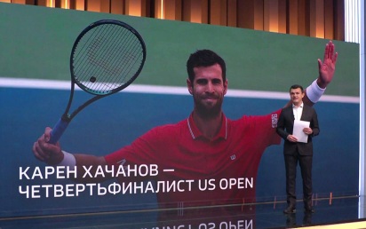 Хачанов и Андреева вышли в четвертьфинал US Open