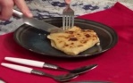 Картофельный сгибень и творожные галушки