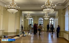 Ремонт основного здания Музея истории города Иркутска закончат до 31 октября