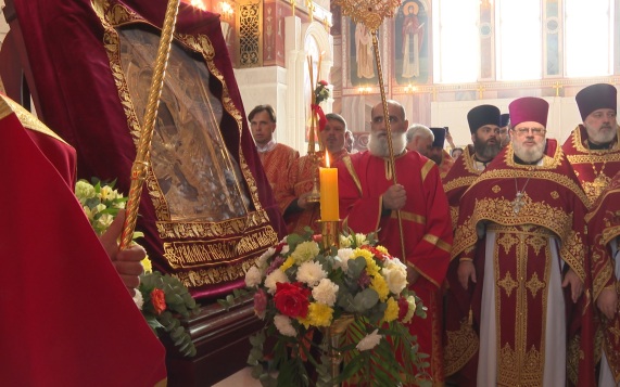 В Волгоград доставили список чудотворной Донской иконы Божией Матери