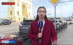 Прямое включение: ремонт триумфальной арки «Московские ворота»