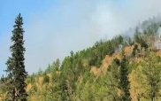 Молния вызвала крупный пожар в Саяно-Шушенском заповеднике: десантники борются с огнем