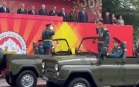 В День признания независимости Южной Осетии в Цхинвале, на центральной улице Сталина и у Театральной площади прошёл военный парад