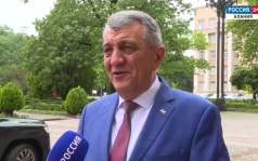Первое интервью Главы РСО-А Сергея Меняйло после вступления в должность на второй срок