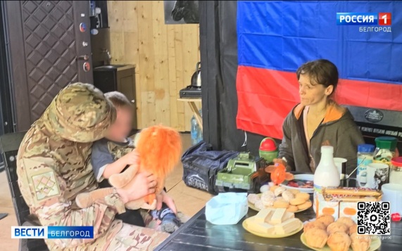 Бойцы "Севера" вывезли семью из-под обстрелов ВСУ в Харьковской области