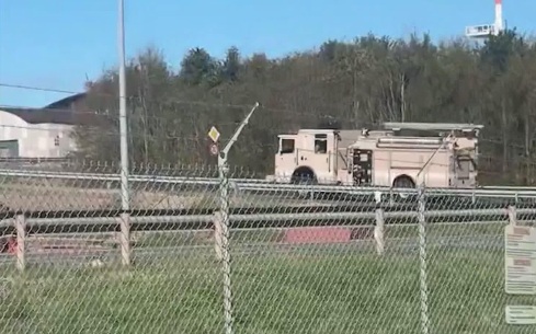 Американский F-16 разбился у авиабазы Шпангдалем в Германии