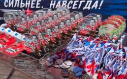 Памяти павших за Родину: 26 пловцов из России и Китая преодолели "Зейскую милю" в холодной воде