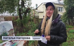 Участники 14-го международного пленэра продолжают создавать полотна, посвященные Курску