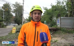 Курские спасатели целый день боролись с последствиями южного циклона