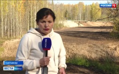 На подъездах к мосту через Лемью на трассе «Сыктывкар – Троицко-Печорск» заработал временный светофор