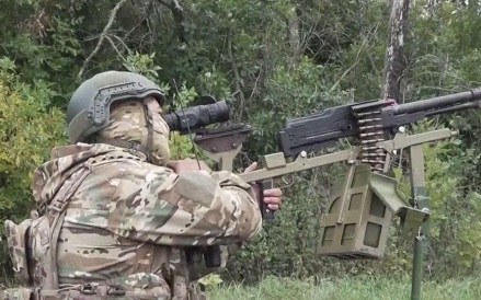 Отряд "Барс" защищает курское приграничье от атак украинских дронов